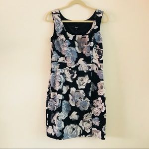 Express sheath dress flower pattern